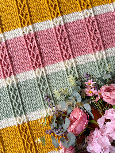 Diamond Trellis Blanket