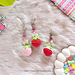 Strawberry phone charm pattern 