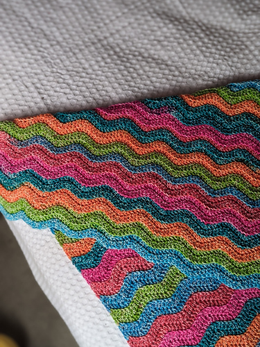 Groovy Waves Blanket - Annaliese Mansfield