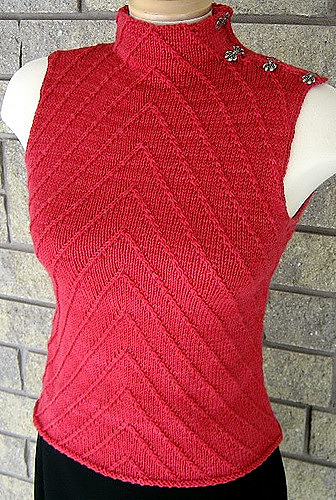 Ravelry: Inverted V top pattern by Elizabeth Fallone