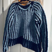 Reversible Fisherman's Rib Knit Sweater pattern
