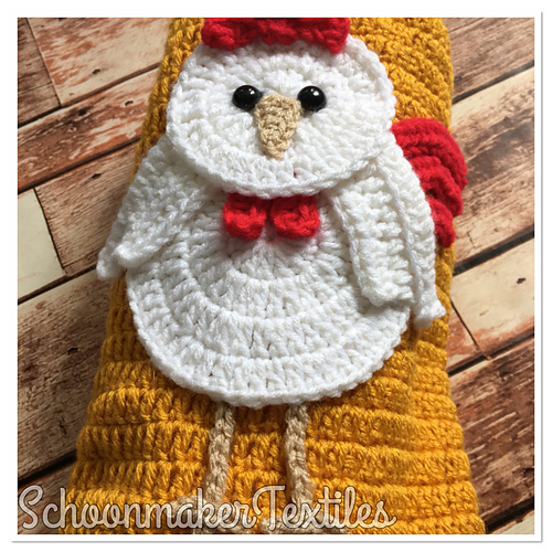 Ravelry Paper Towel Cover pattern by Lisa Schoonmaker