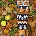 Halloween socks pattern 