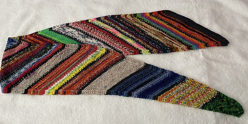 Scrap Buster Version, sock weight yarn