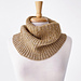 Slip Stitch Rib Cowl pattern 