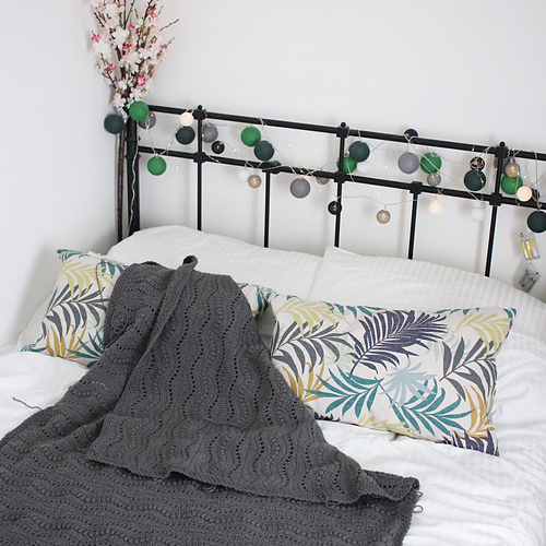 Ravelry: Textured Ripple Blanket pattern by Cathrine Johansson