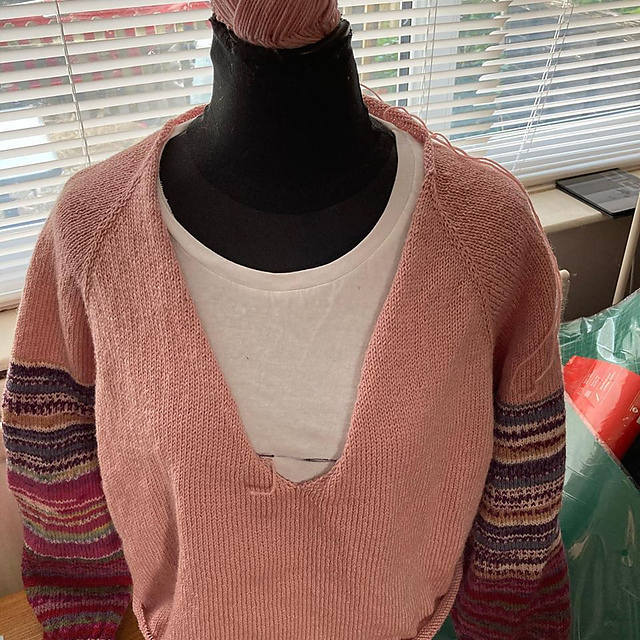 How to create the perfect plan to finish your WIPs - Vera Sweater Test Knit