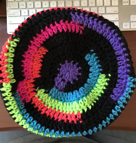 Easy Half Double Crochet Slouch Hat photo 2