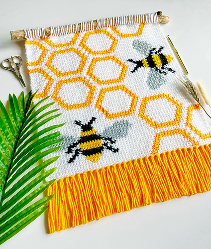The Bee Hive Wall Hanging