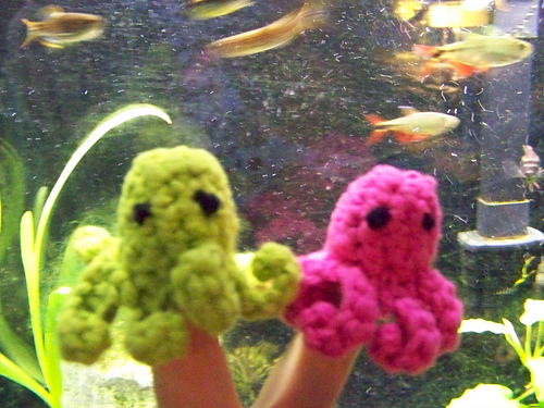 Octopus Finger Puppet photo 1