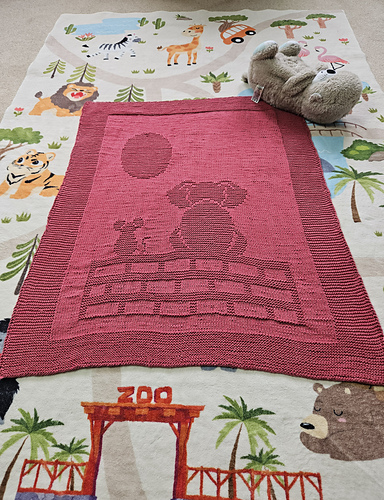 Baby Blanket two Friends