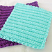 Double Ridged Dishcloth pattern 