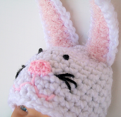 Ravelry: Bunny Beanie Hat pattern by Alaina Smith