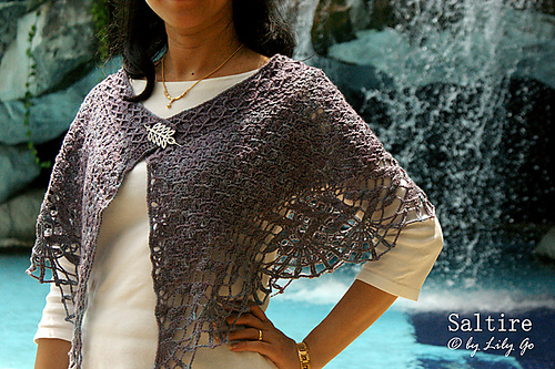 Ravelry: Saltire pattern by Lily Go