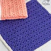 Wildflower Dishcloth pattern 