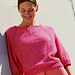 Top-Down Sweater Knit in the Round pattern 