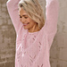 Model 2 - Leaf Pattern Sweater pattern 