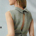Top réversible pattern