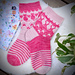 Chaussettes Zoucat pattern 