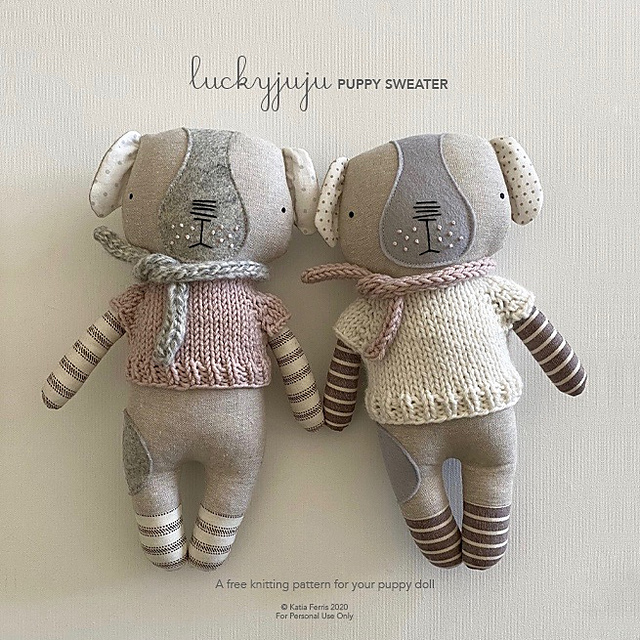 puppy sweater pattern