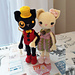 Kitty Couple ~Lady Clementine & Lord Jack~ pattern 