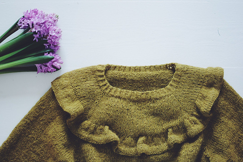 Mors flæsebluse - Olines mor