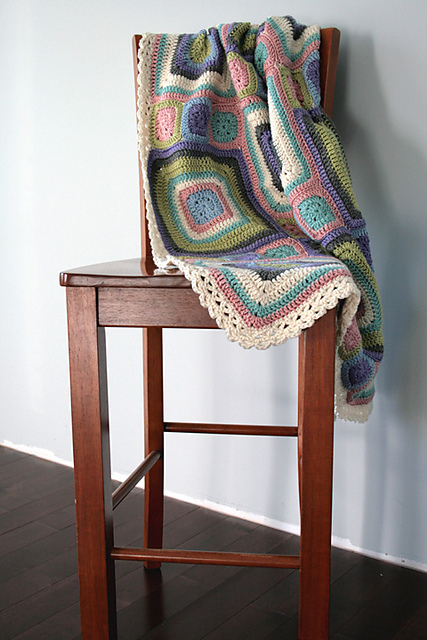 Candy Blocks Afghan