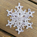 Large Snowflake pattern