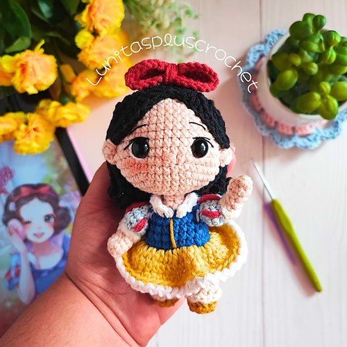 Snøhvit - Lunitas Plus Crochet