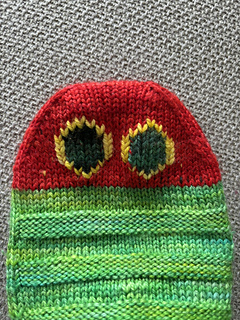 Duplicate stitch eyes