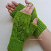 Verdant Leaf Fingerless Gloves pattern
