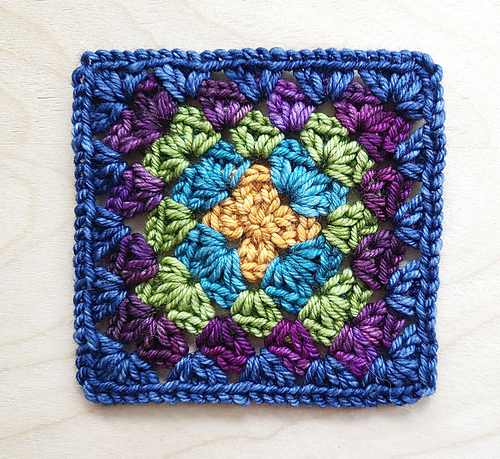 Knitted Granny Square