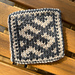 Knit Coaster U pattern