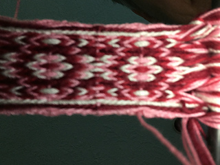 The wrong side - threads slant the right way.  Bet I can get the colors to be in the correct places.