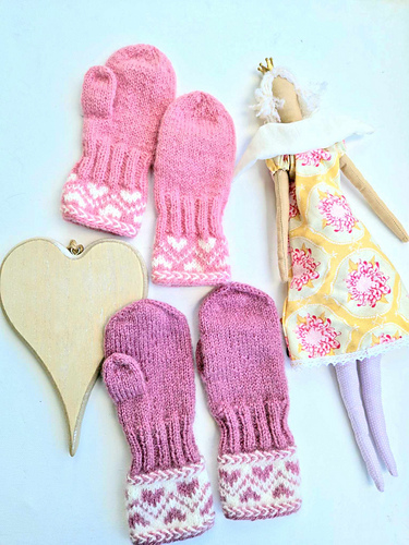 Hjerteslag Votter til Barnehage - MaBe