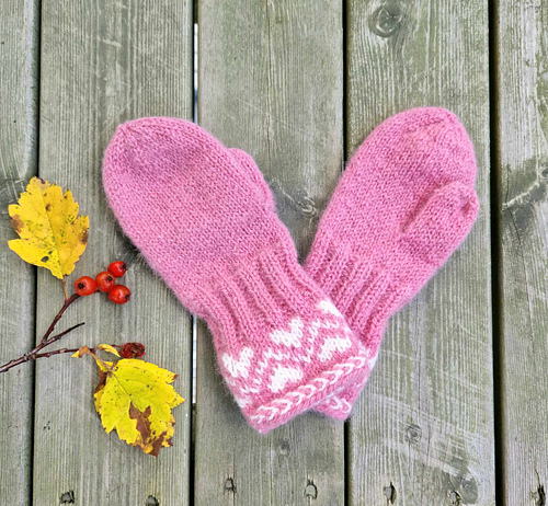 Hjerteslag Votter til Barnehage - MaBe