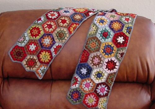 Hexagon Scarf or Wrap photo 1