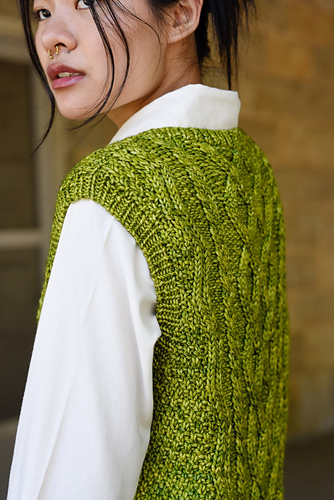 Clara Cables Vest - Amy Gunderson