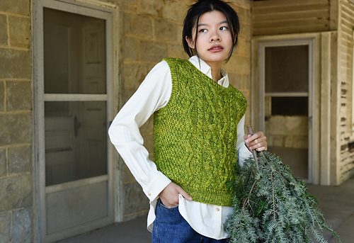 Clara Cables Vest - Amy Gunderson
