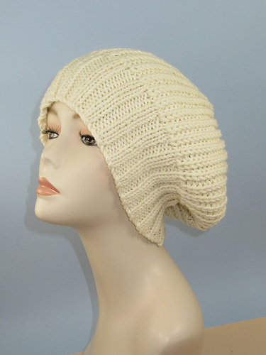 Ravelry: Chunky 2x2 Rib Cuff Fishermans Rib Slouch Hat pattern by ...