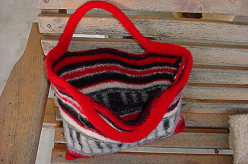 Felted Piano Tote Bag photo 4