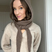 Amelia Hooded Scarf pattern 