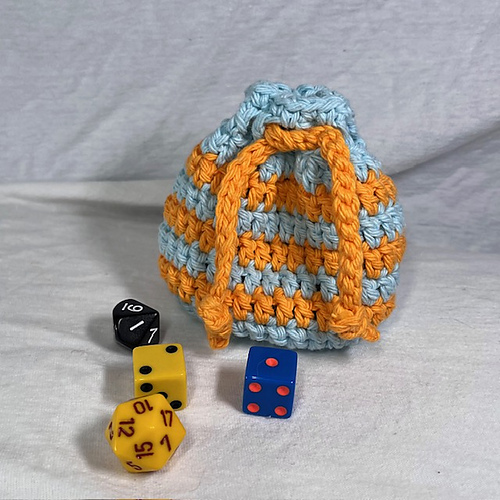 Striped Trinket Bag photo 3
