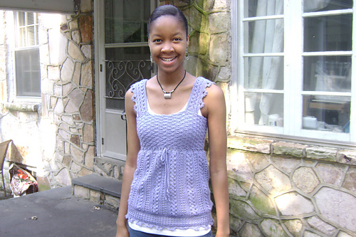 Lace-Inspired Crocheted Top photo 1