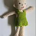 Doll overall shorts pattern 