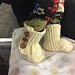 Wrap and Button Booties pattern 