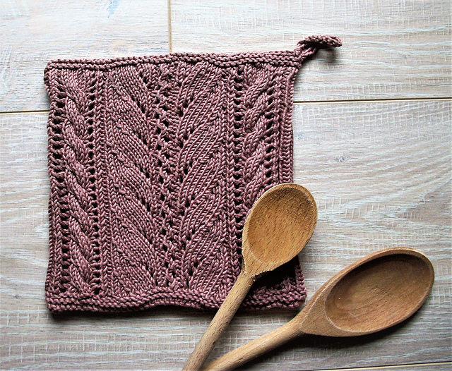 Ravelry mandoline1987's Knitted Pot Holder 1