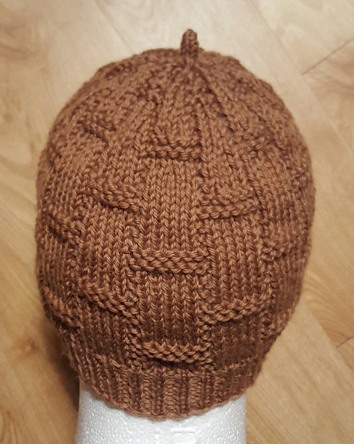 Ravelry Cords & Slats Hat pattern by Marcia Molter