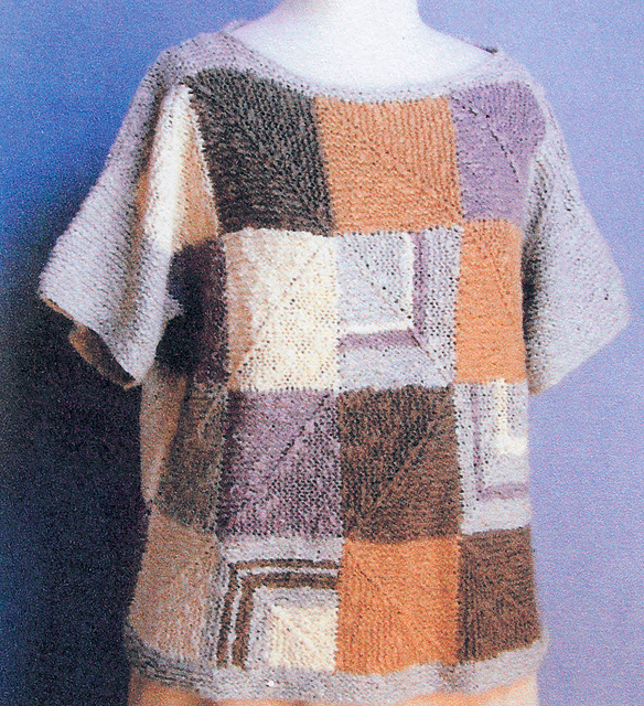 Mitered Squares Pullover