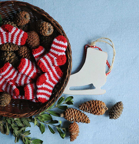 Christmas mini sock photo 2